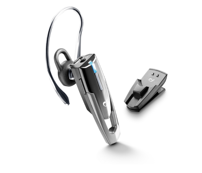 Cellularline BTCLIPDOCK Dock Clip Headset - Grey - Zoom Image