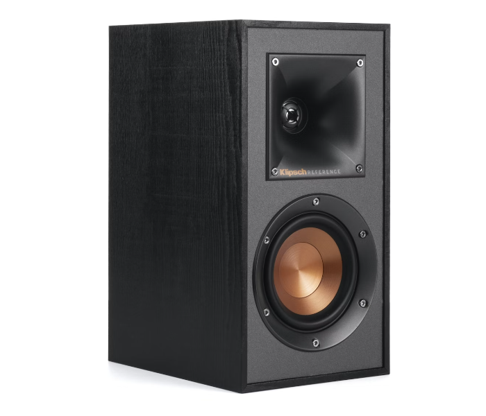 Klipsch R-41M Bookshelf Speaker Pair - Black - Zoom Image 1