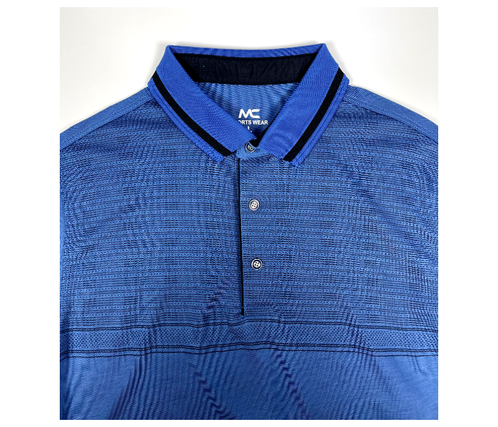 Slim Polo Summer Thin Cloth Large Shirt For Men - Blue - Zoom Image 2