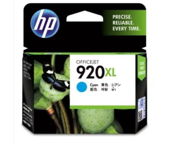 HP CD972AE 920XL Original Ink Cartridge - Cyan - Zoom Image