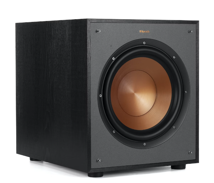 Klipsch R-100SW 10 Inch 300watt Front-Firing Spun-Copper Woofer -  - Black - Zoom Image 1