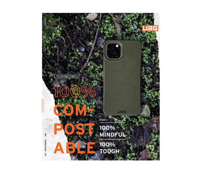 Urban Armor Gear Silicone Shockproof Case for Apple iPhone 13 Pro - Green - Zoom Image 3