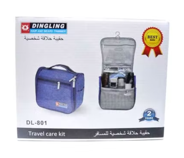 Dingling DL-801 Travel Care Rechargeable Trimmer Shaver Kit - Silver and Black - Zoom Image 3