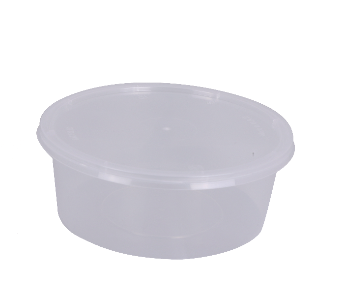 Hotpack HSMMP400 Pack of 5 Pieces 450ml Micro Wave Container Round - Zoom Image 2