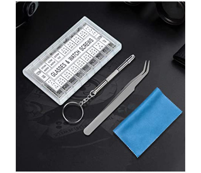 Galaxy 4 in 1 Screwdriver Tool for Spectacles Eyeglasses Glasses Clock Repairing - Zoom Image 3