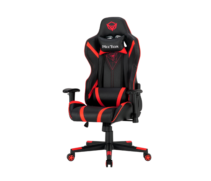 Meetion MT-CHR15RD 180 Degree Adjustable Backrest Gaming Chair - Black and Red - Zoom Image 3