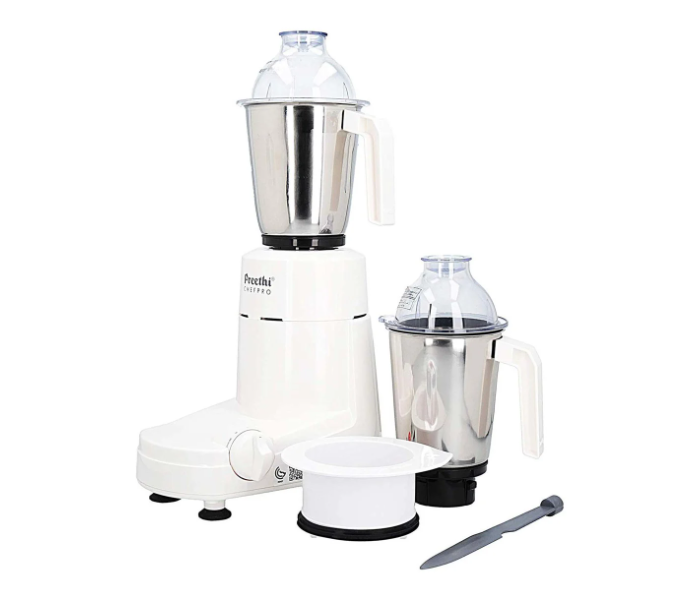 Preethi MG128/09 750 Watts Mixer Grinder Chefpro Plus - White and Silver - Zoom Image