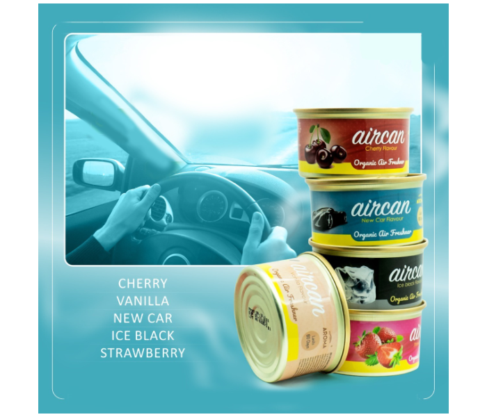 RMN Aircar Organic Vanilla Air Freshener - Zoom Image