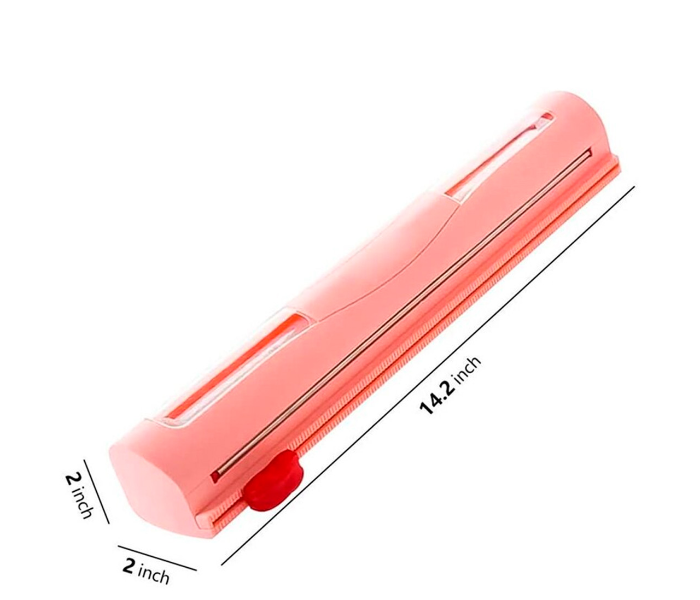 Cling Film Cutter Vacuum Sealer - Light Pink - Zoom Image 2