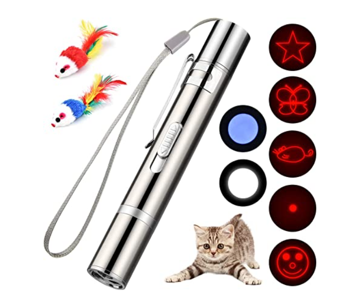 Galaxy Tease Cat Pen Flashlight Toy LED Pen Light USB Charging 3 Lighting Modes Creative Style - Zoom Image 3