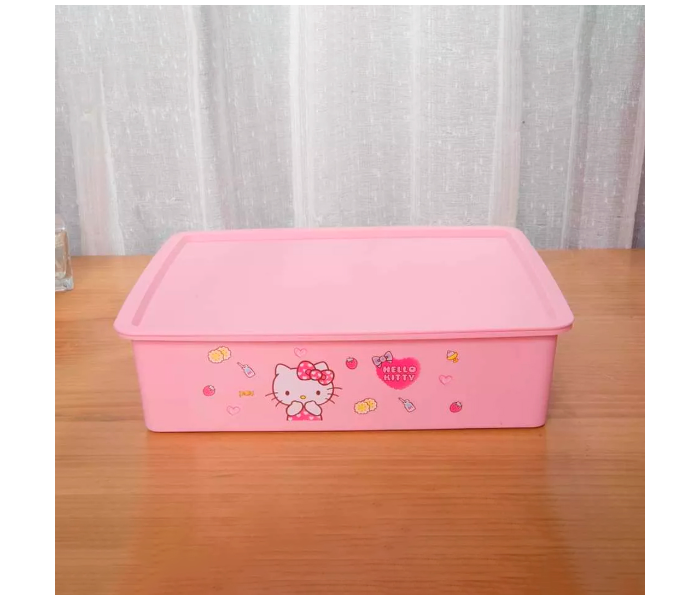 Hello Kitty Compartmental Underwear Storage Box - Pink - Zoom Image 1