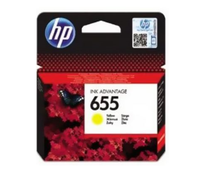 HP CZ112AE 655 Original Ink Cartridge - Yellow - Zoom Image