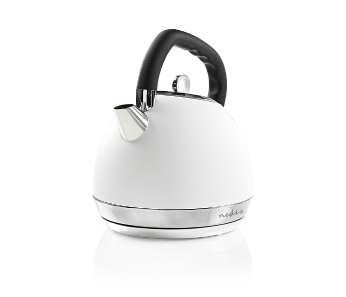 Nedis KAWK520EWT 1.8 Litre Soft-Touch 360 degree Rotatable Electric Kettle - White - Zoom Image 4