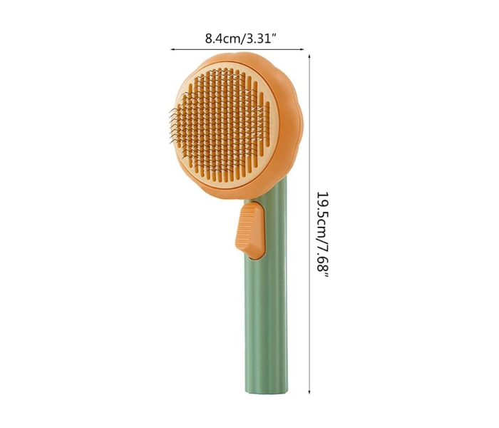 Pet Brush for Grooming Cleaning Undercoat Combing Cat and Dog  - Zoom Image 6