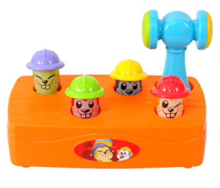 Playgo PLY2247 Hammer Bench Battery Operated Activity Toy For Kids - Zoom Image 2