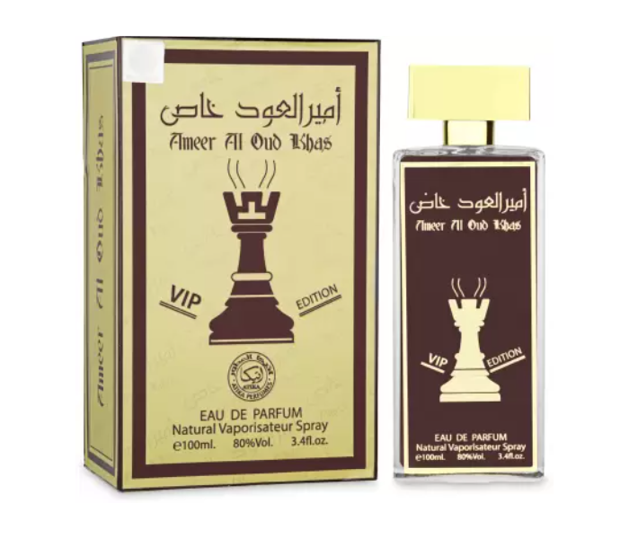 Atika 100ml Ameer Al Oud Khas Eau De Parfum Natural Spray For Men - Zoom Image 1