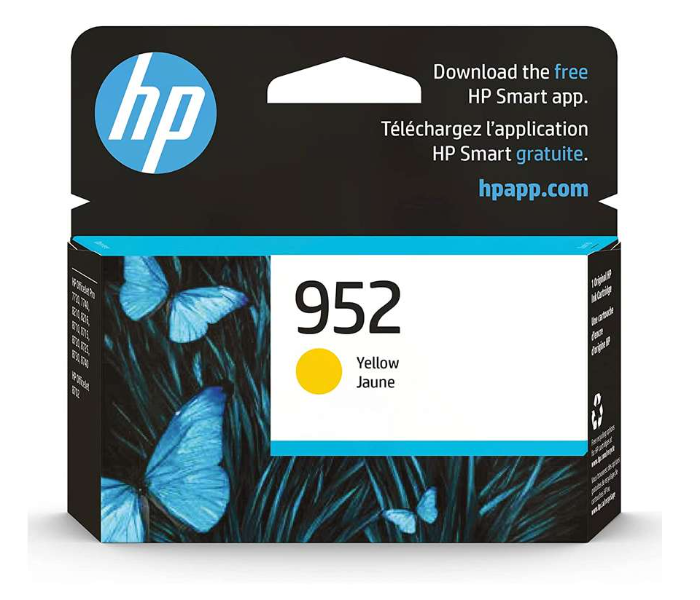 HP L0S55AN 952 Original Ink Cartridge - Yellow - Zoom Image