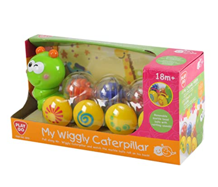 Playgo PLY1775 My Wiggly Caterpillar Activity Toy For Kids - Zoom Image 1