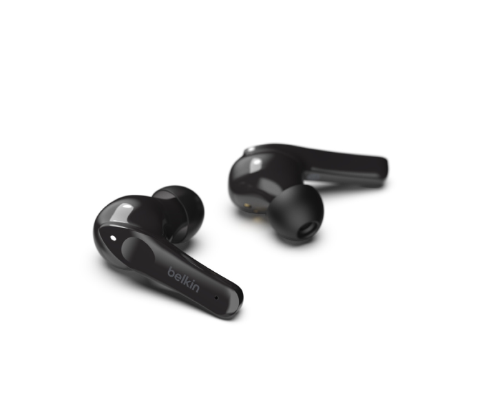 Belkin PAC002 True Wireless Noise Cancellation Ear Buds - Black - Zoom Image 2