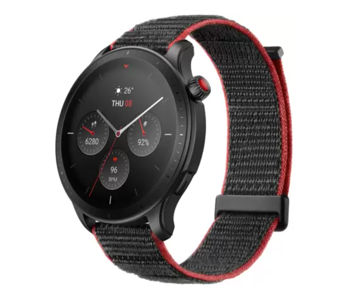 Amazfit GTR4 1.43 Inch AMOLED Display Bluetooth Smart Watch - Grey - Zoom Image 1