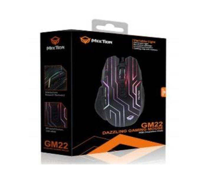 Meetion MGGM22 Gaming Mouse - Black - Zoom Image 4