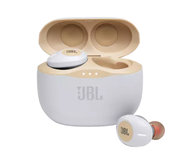 JBL TUNE125 True Wireless Bluetooth Earbuds - Gold - Zoom Image 1