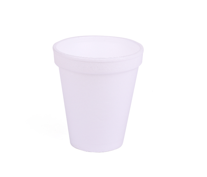 Hotpack FC6M Pack of 25 Pieces 6 Oz Foam Cup - White - Zoom Image 3