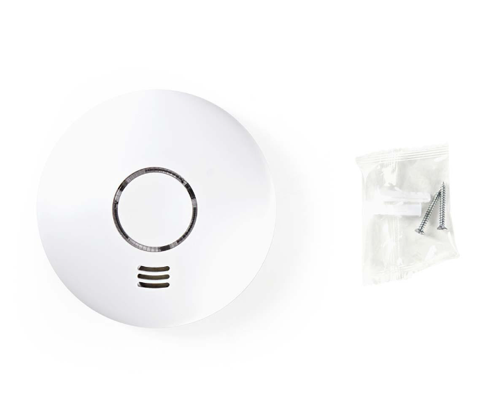 Nedis WIFIDS10WT Wi-Fi Smart Smoke Detector - White - Zoom Image 4