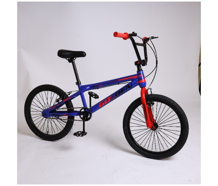 James Jordan JDN1003 20 Inch Bmx Bicycle - Blue and Red - Zoom Image