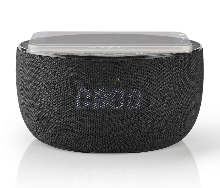 Nedis SPBT4000BK Bluetooth Speaker with Wireless Charging - Black - Zoom Image 1