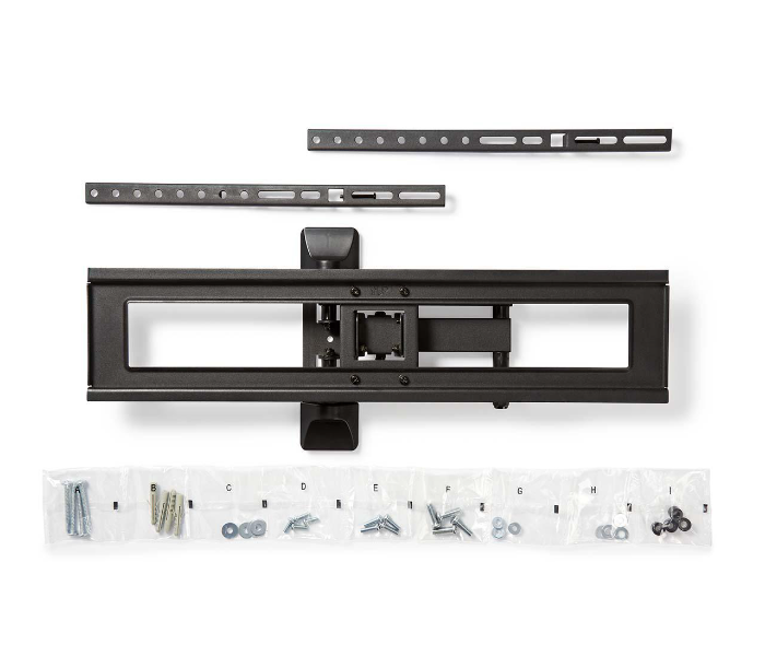 Nedis TVWM1550BK 37-70 Inch Maximum 25 kg Full Motion TV Wall Mount - Black - Zoom Image 3