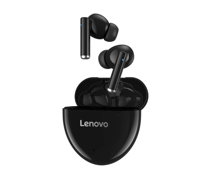 Lenovo HT06-BK True Wireless Bluetooth Headset - Black - Zoom Image 1