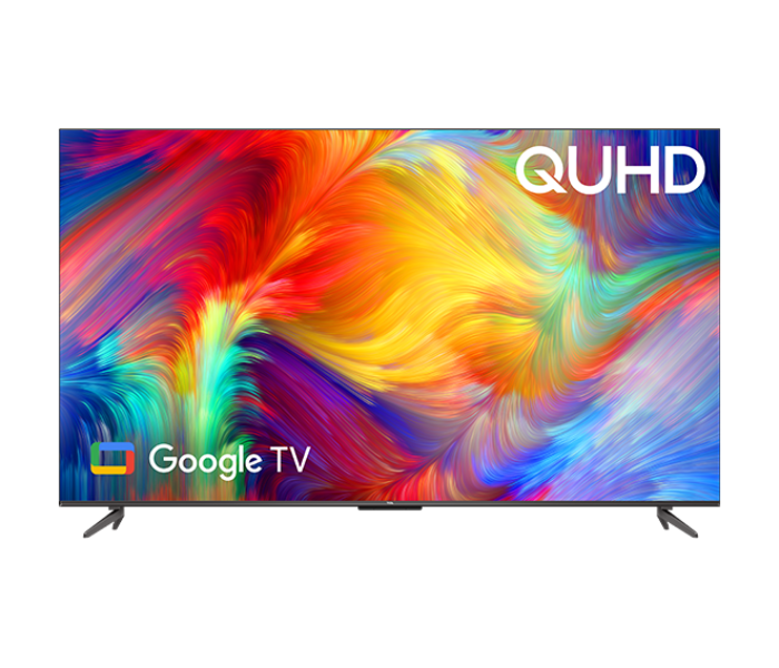 TCL 55P735 55Inch QUHD 4K Google TV - Black - Zoom Image 1