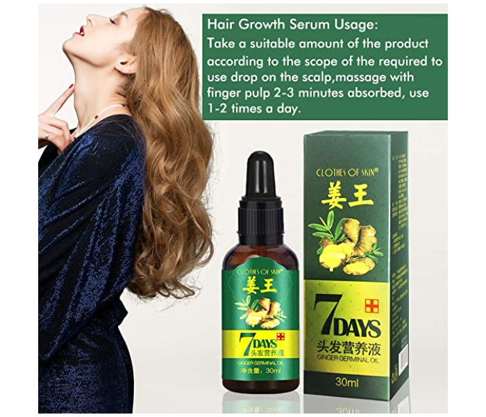 Clothes of Skin 30ml Ginger Germinal Essential Hair Growth Oil  - Zoom Image 7