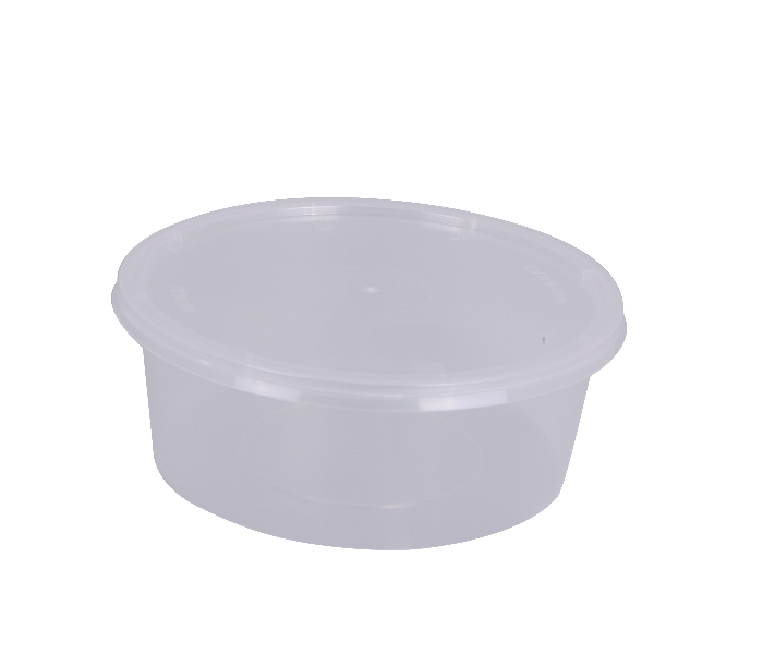 Hotpack HSMMP250 Pack of 5 Pieces 250ml Micro Wave Container Round - Zoom Image 3