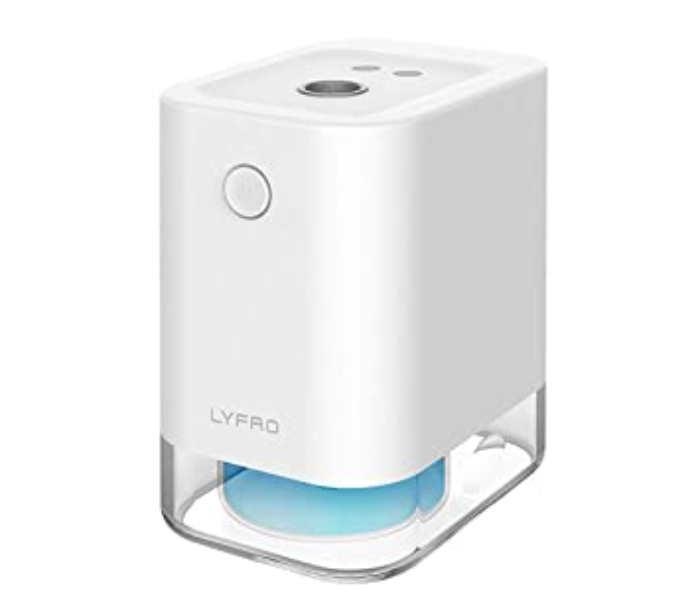 Uniq Lyfro Flow Portable Smart Sensing Sanitising Mist Dispenser - White - Zoom Image 1