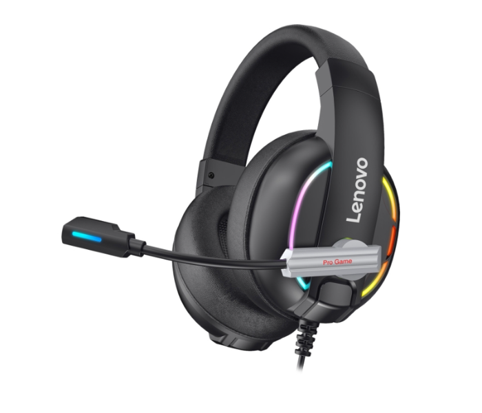 Lenovo HU75 Gaming Headset - Black - Zoom Image 1