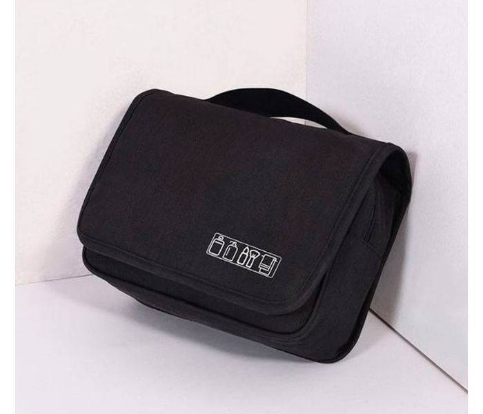 Korea Portable Travel Friendly Cosmetic Bag - Black - Zoom Image 1