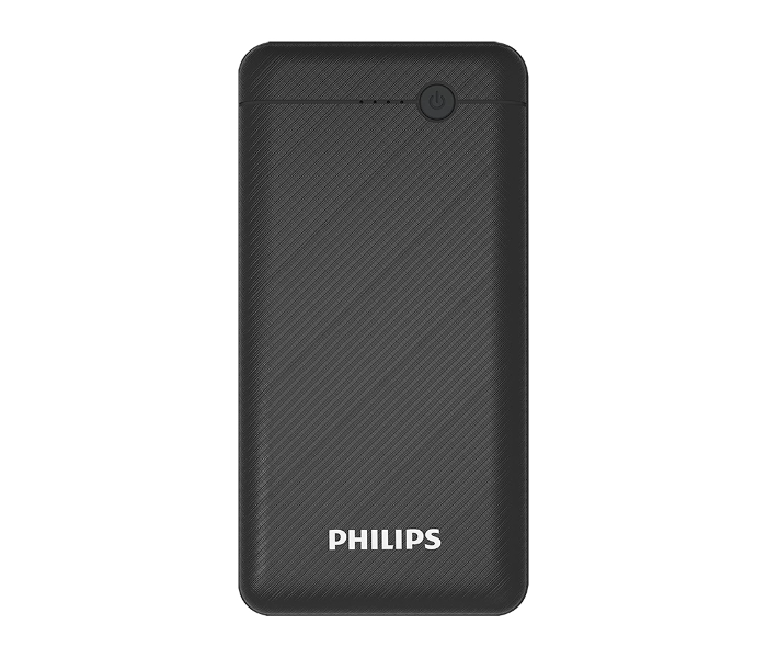 Philips DLP1710CB/97 10000 mAh Ultra-Compact Portable Power Bank - Black - Zoom Image 1