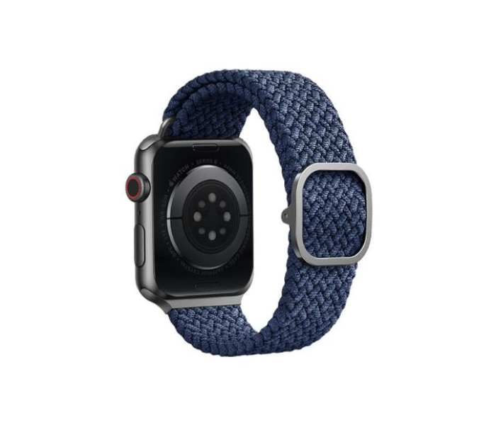 Uniq Aspen Braided Apple Watch Strap 40 or 38 mm - Oxford Blue - Zoom Image 4