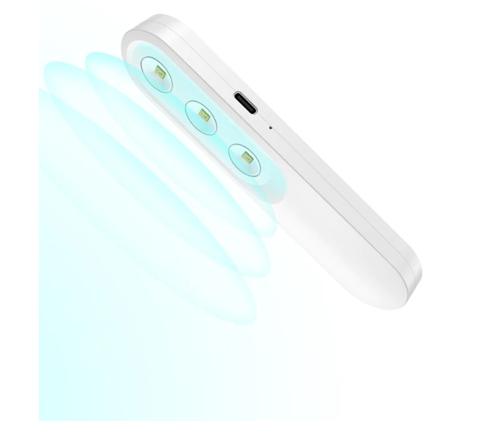 Uniq Lyfro Beam Portable Handheld UVC Led Disinfection Wand - White - Zoom Image 4