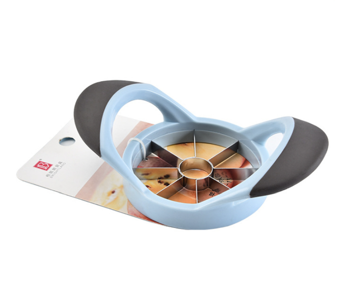 Stainless Steel Apple Slicer - Blue and Grey - Zoom Image 3