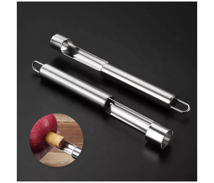 Stainless Steel 1.8cm Fruit Corer Device - Silver - Zoom Image 1