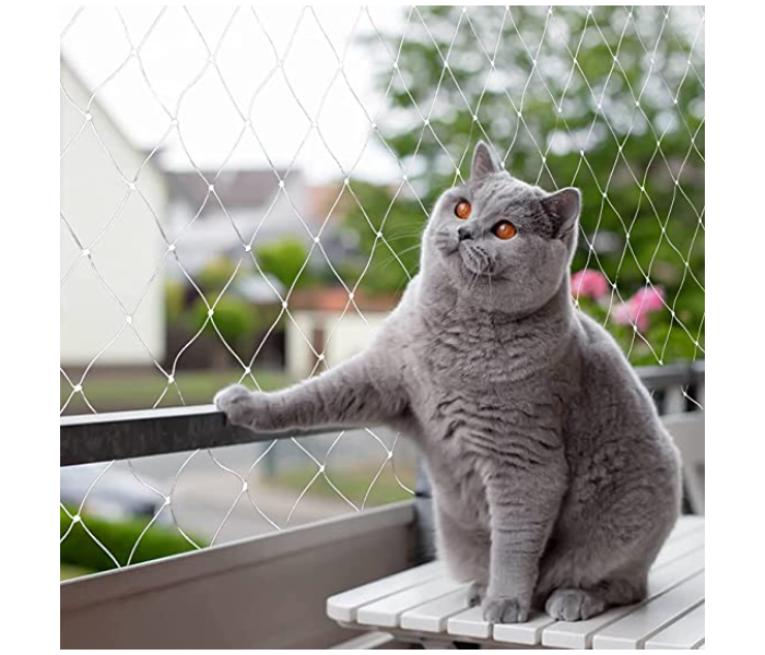 Galaxy Cat Net Balcony Protection Net  - Zoom Image 2