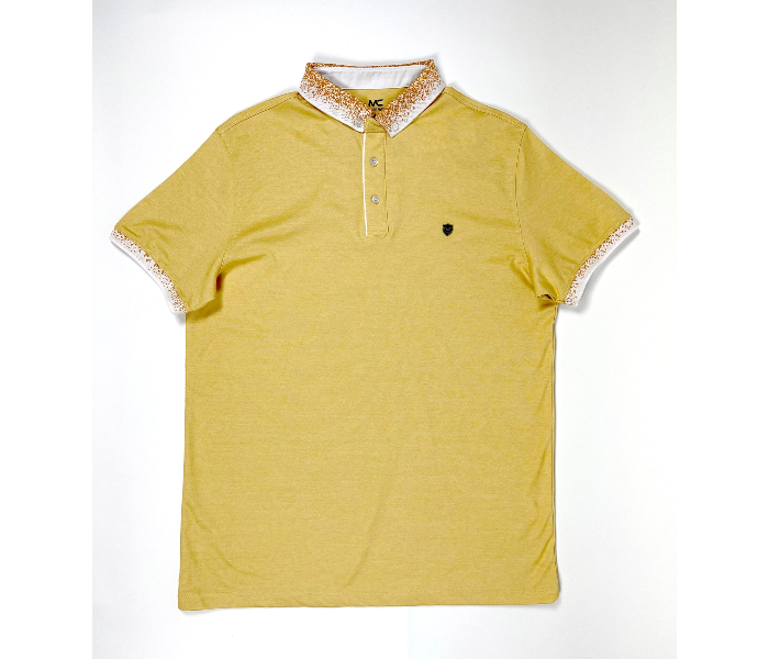 Slim Polo Summer Thin Cloth Large Shirt For Men - Yellow - Zoom Image 3