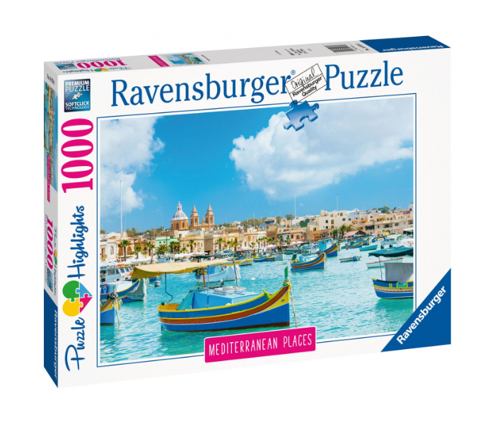 Ravensburger Medierranean Malta Puzzle Game for Adult - Zoom Image