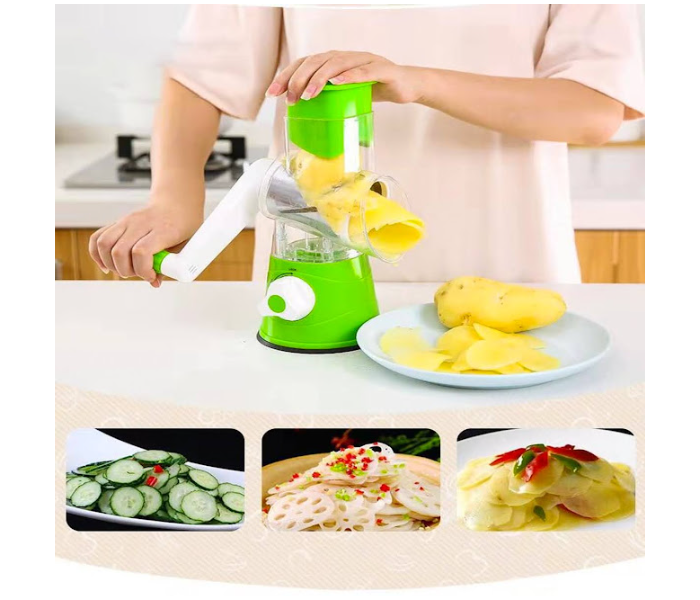 Rotary Cheese Grater - Khmer Kitchen Handheld Cheese Grater With