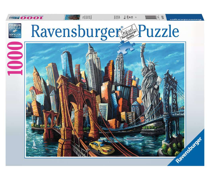 Ravensburger Welcome to New York Puzzle Game for Adult - Zoom Image