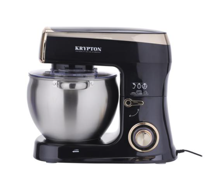 Krypton KNSM6337 8.5Litre Stainless Steel Bowl 1500Watts Stand Mixer Kitchen Machine - Black and Silver - Zoom Image 1