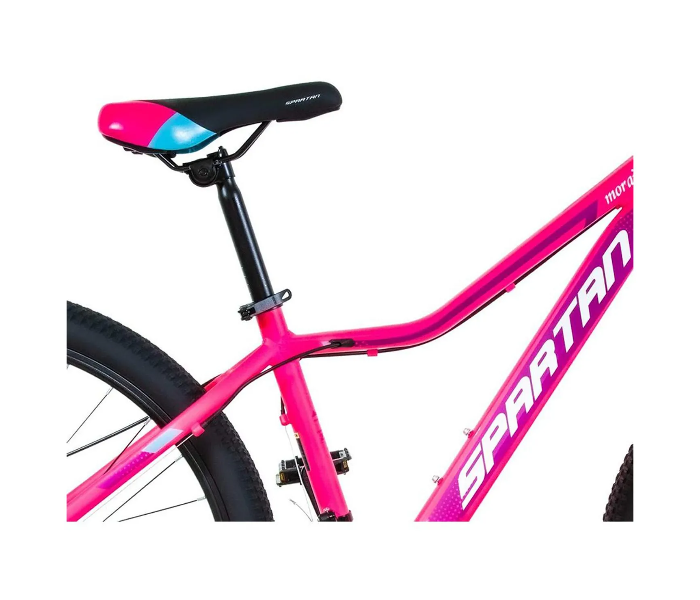 Spartan 27.5 Inch Moraine Mountain Bike Alloy Bicycle For Adult - Black And Pink - Zoom Image 4